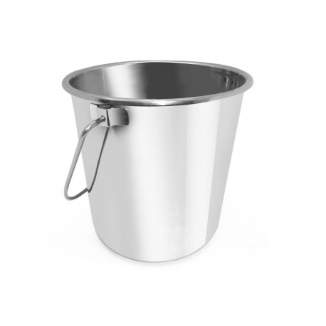 Vědro z nerezové oceli, 10 l